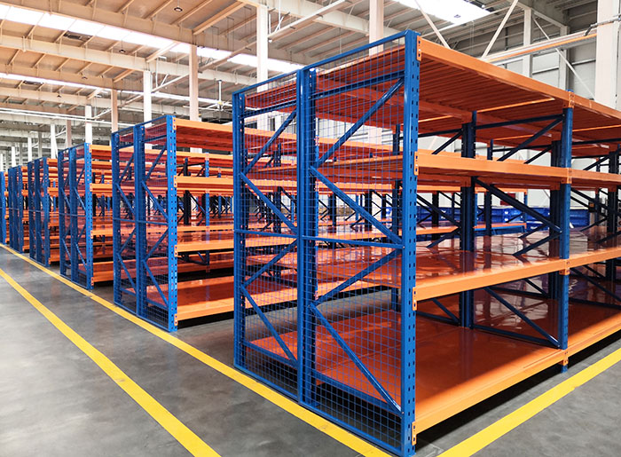 河南鼎諾帶側網(wǎng)貨架項目通過驗收投入使用